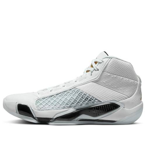 ナイキ ジョーダン 白色 ホワイト ゴールド ピュア 'FIBA' スニーカー メンズ JORDAN AIR 38 FN7481-100 / WHITE METALLIC GOLD PURE