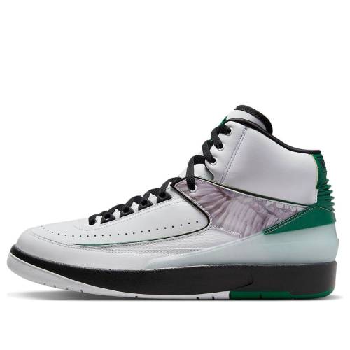 ナイキ ジョーダン 白いこと 白いこと 黒いこと 黒いこと \u0027WINGS\u0027 スニーカー メンズ JORDAN AIR 2 RETRO DZ7391-103 / WHITE MALACHITE BLACK