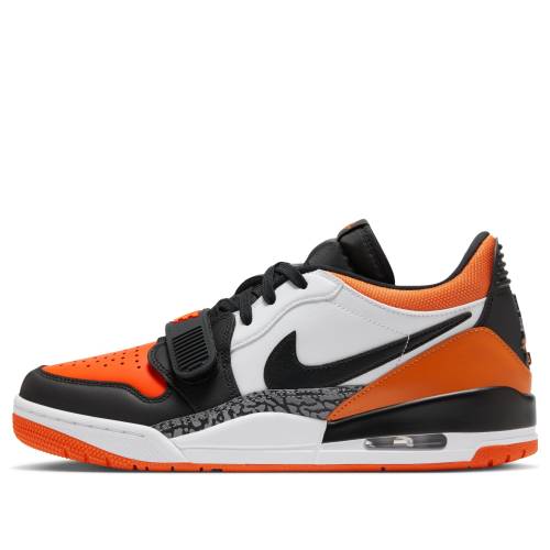 ナイキ ジョーダン レガシー 黒色 ブラック 白色 ホワイト 橙 オレンジ 'SHATTERED BACKBOARD' スニーカー メンズ JORDAN AIR LEGACY 312 LOW CD7069-118 / BLACK WHITE ORANGE
