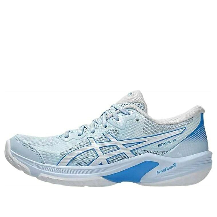 アシックス 青色 ブルー 白色 ホワイト 'LIGHT WHITE' スニーカー レディース ASICS (WMNS) BEYOND FF BLUE 1072A095-401 / LIGHT BLUE WHITE