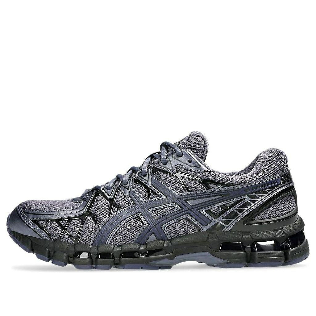 アシックス 藍色 インディゴ 黒色 ブラック 'INDIGO BLACK' スニーカー メンズ ASICS GEL-KAYANO 20 FOG 1203A388-500 / INDIGO FOG BLACK