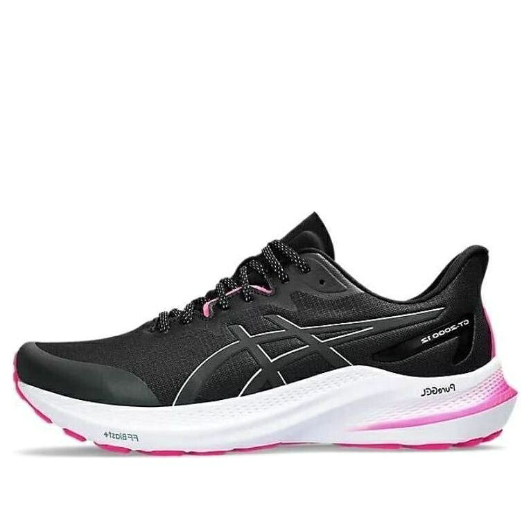 アシックス 黒いこと 黒いこと サクラ色 \u0027BLACK PINK\u0027 スニーカー メンズ ASICS GT-2000 12 LITE-SHOW 1011B766-001 / BLACK PINK
