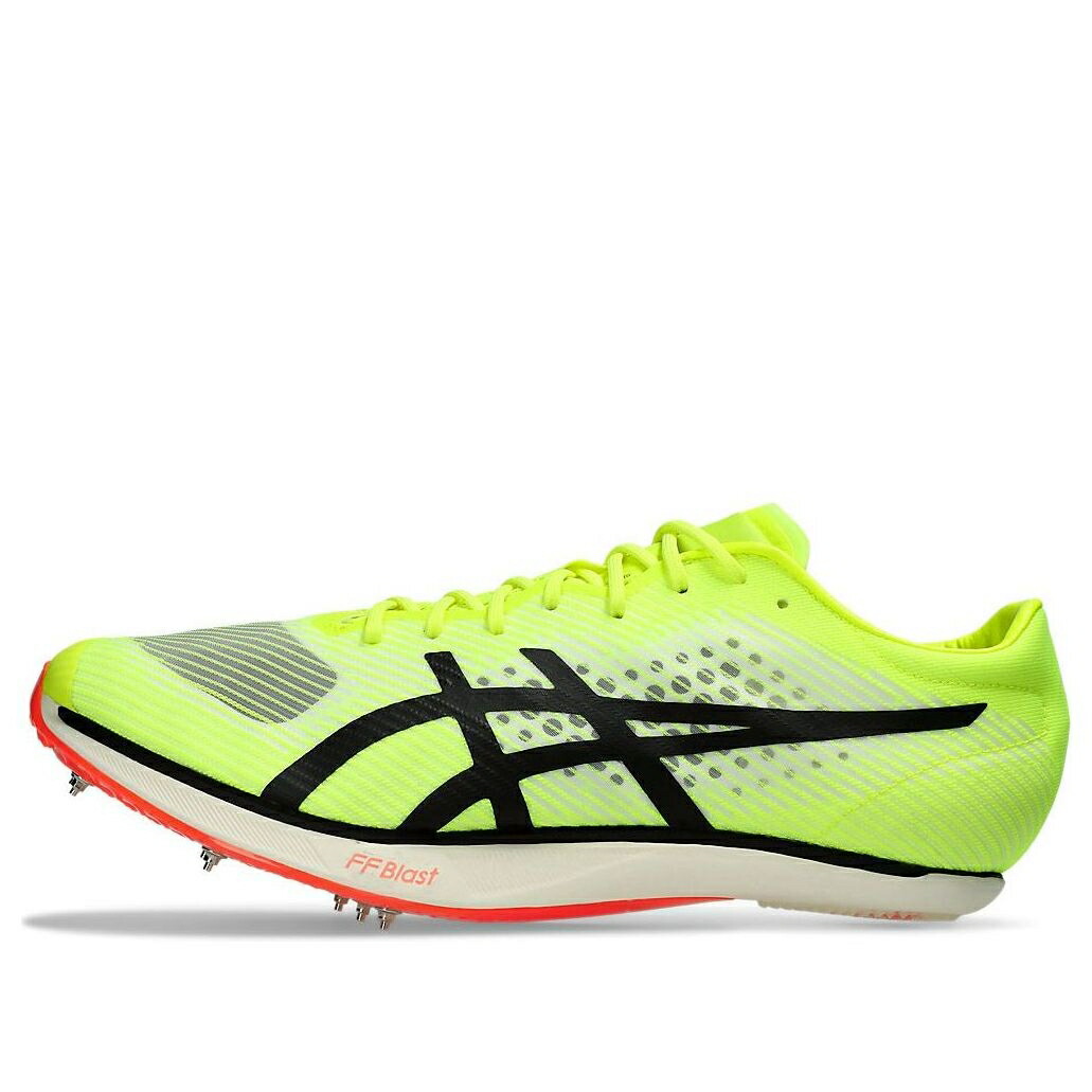 アシックス エリート 黄色 イエロー 黒色 ブラック 'PARIS' スニーカー メンズ ASICS SONICSPRINT ELITE 3 1093A245-750 / SAFETY YELLOW BLACK