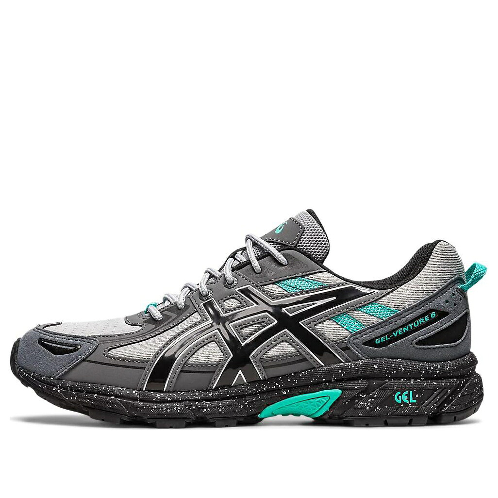 アシックス ミッド 薄墨色 薄墨色 黒いこと 黒いこと \u0027MID GREY\u0027 スニーカー メンズ ASICS GEL-VENTURE 6 1203A245-020 / MID GREY BLACK