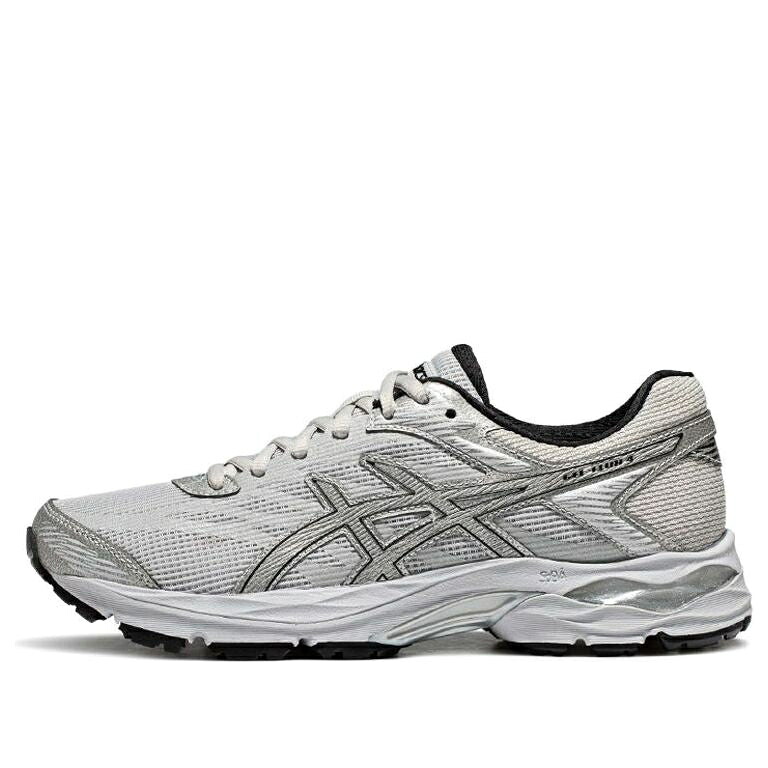アシックス 薄墨色 薄墨色 白いこと 白いこと しろがね色 しろがね色 \u0027GREY SILVER\u0027 スニーカー レディース ASICS (WMNS) GEL-FLUX 4 1012B730-021 / GREY WHITE SILVER