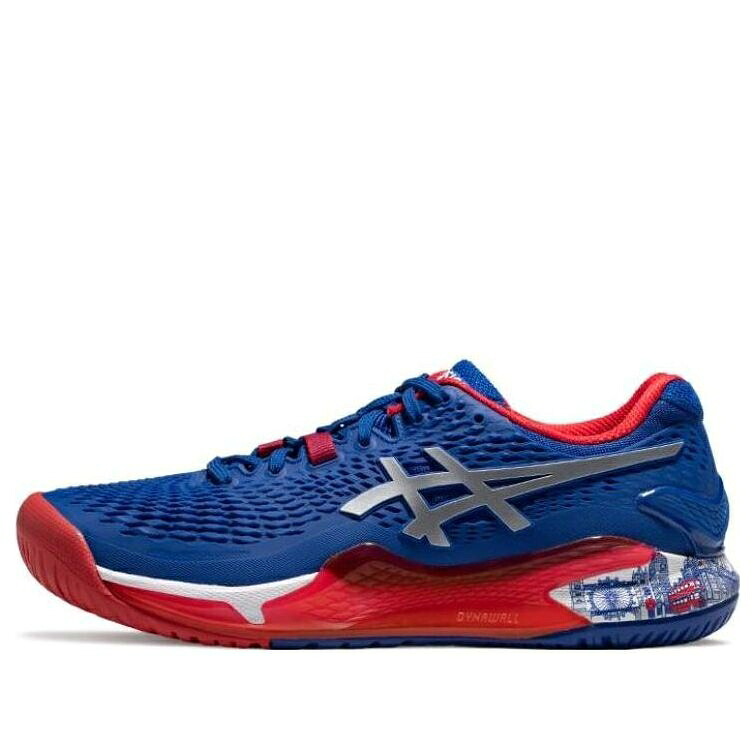 アシックス 青味 青み 純然たる しろがね色 しろがね色 \u0027ASICS BLUE\u0027 スニーカー メンズ ASICS GEL-RESOLUTION 9 LIMITED EDITION 1041A443-400 / ASICS BLUE PURE SILVER