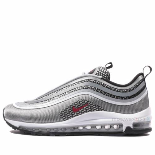 マックス Sneakers ナイキ 銀色 Shoes 97 ナイキ メンズ Running Shoes スニーカー スニケス ブレット カジュアル エアマックス ウルトラ Nike スニーカー Ultra Silver Marathon スニーカー Running Bullet シルバー ファッション