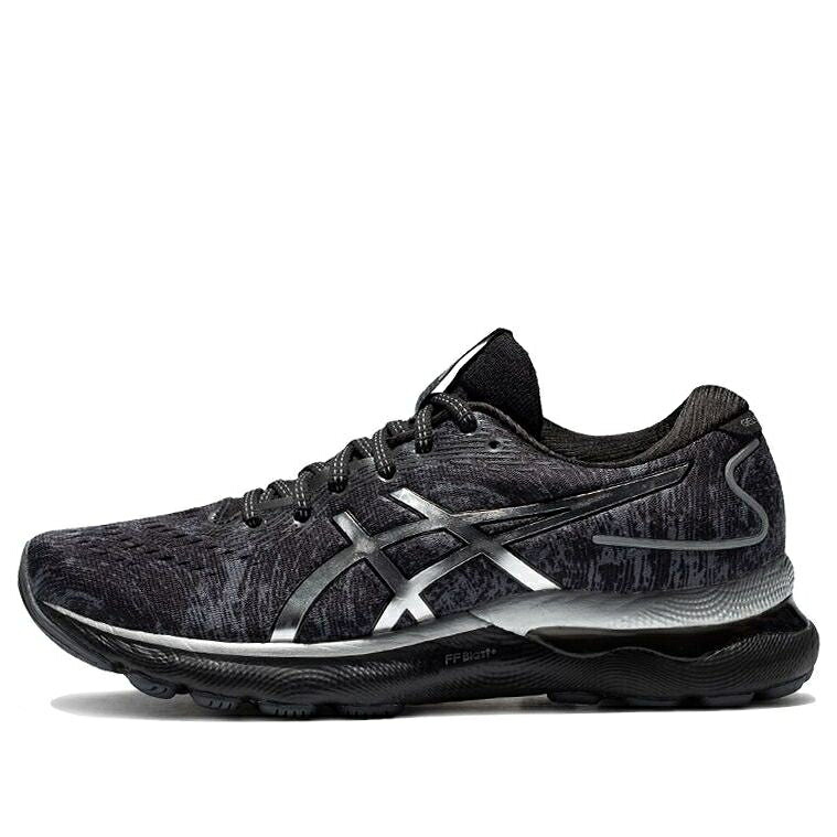アシックス プラチナム 黒いこと 黒いこと 薄墨色 薄墨色 \u0027CARRIER GREY\u0027 スニーカー レディース ASICS (WMNS) GEL-NIMBUS 24 PLATINUM 1012B200-020 / BLACK GREY
