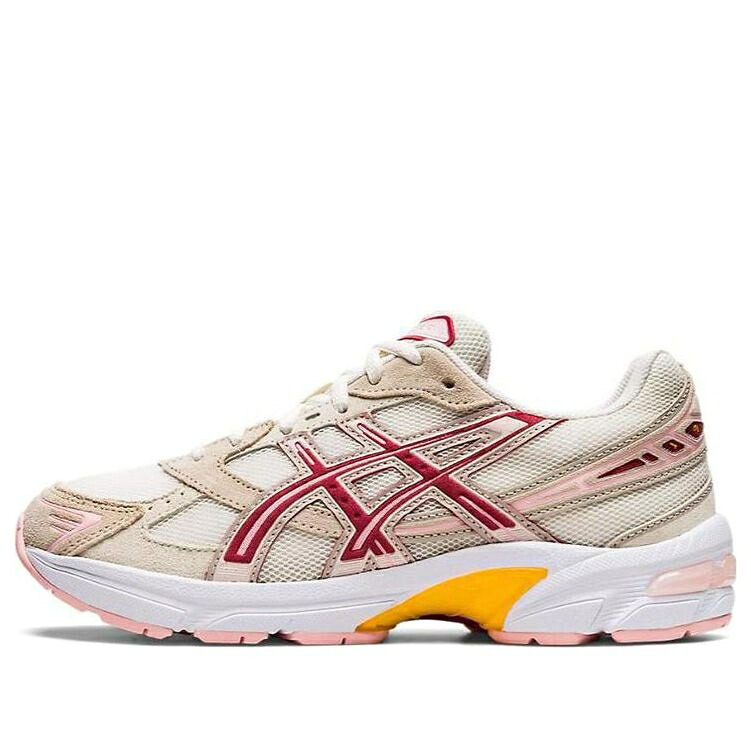 アシックス 白色 ホワイト ピンク 茶色 ブラウン 'BIRCH CRANBERRY' スニーカー レディース ASICS (WMNS) GEL-1130 1202A163-201 / WHITE PINK BROWN|スニケス