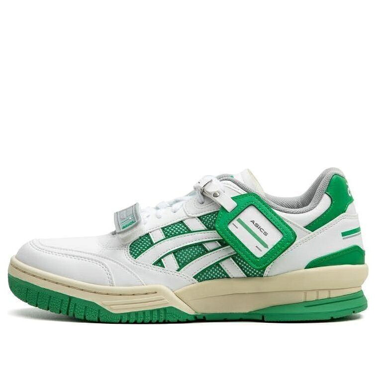 アシックス \u0027WHITE GREEN\u0027 スニーカー メンズ ASICS GEL-SPOTLYTE LOW V2 1203A258-101 / WHITEGREEN