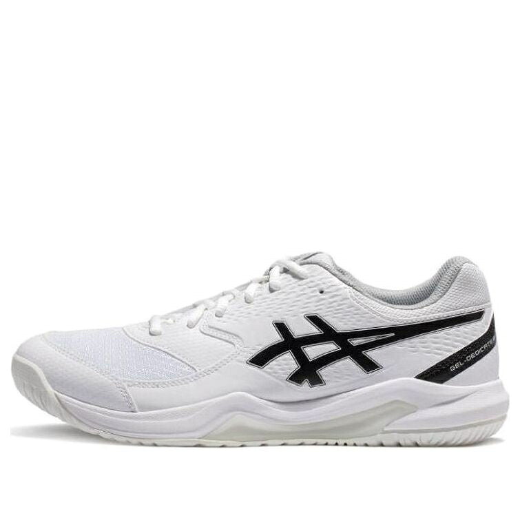 アシックス 白いこと 白いこと 黒いこと 黒いこと \u0027WHITE BLACK\u0027 スニーカー メンズ ASICS GEL-DEDICATE 8 AND 1041A408-101 / WHITE BLACK