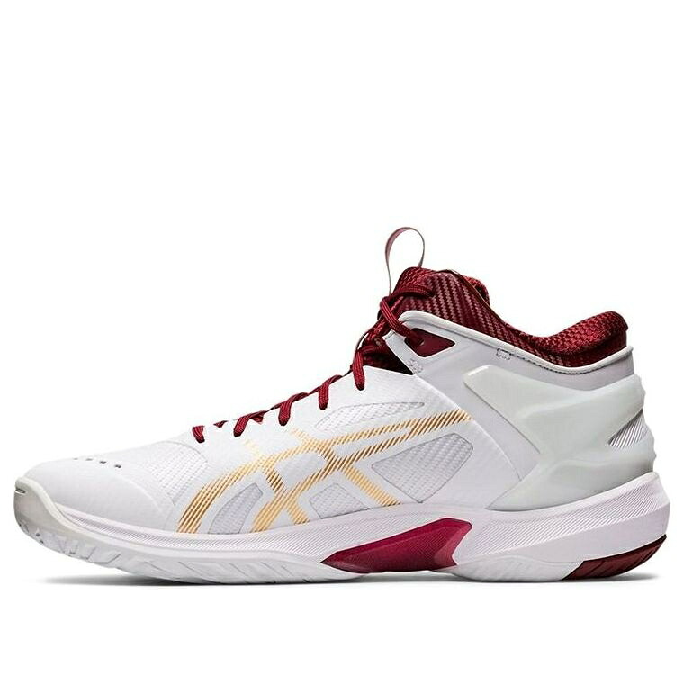 アシックス 白色 ホワイト 赤 レッド 'WHITE RED' スニーカー メンズ ASICS GEL-BURST 24 1063A015-101 / WHITE RED|スニケス