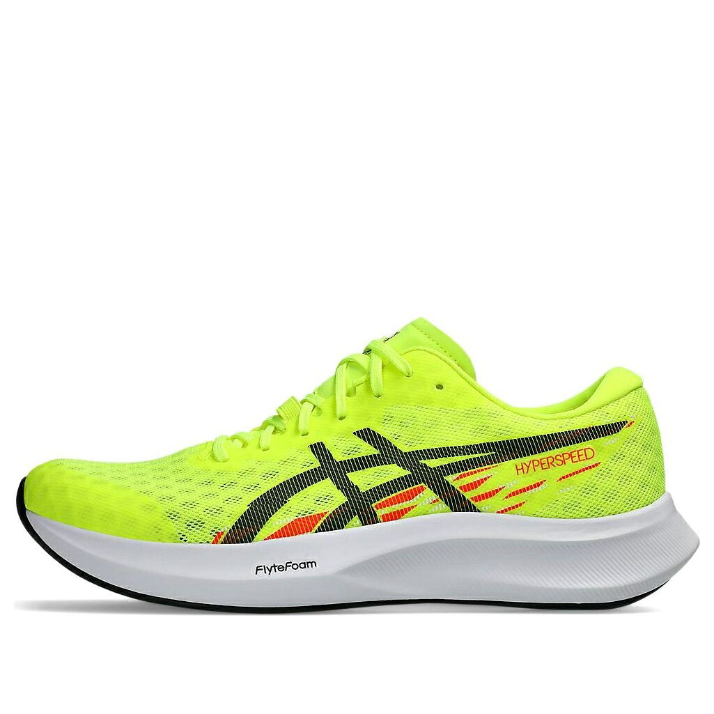 アシックス 素早さ 黄味がかった 黄色 黒いこと 黒いこと \u0027SAFETY BLACK\u0027 スニーカー メンズ ASICS HYPER SPEED 4 WIDE YELLOW 1011B876-750 / SAFETY YELLOW BLACK