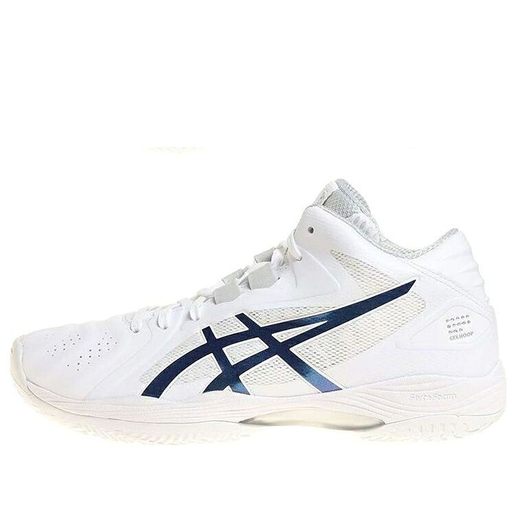 アシックス 白いこと 白いこと 青碧 青碧 \u0027WHITE BLUE\u0027 スニーカー メンズ ASICS GEL-HOOP V13 1063A054-100 / WHITE BLUE
