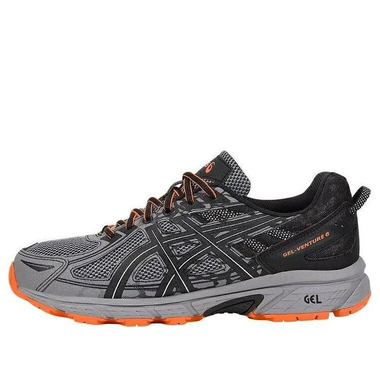 アシックス 灰色 グレー 黒色 ブラック 'GREY BLACK' スニーカー メンズ ASICS GEL-VENTURE 6 4E WIDE T7G3Q-9616 / GREY BLACK｜スニケス