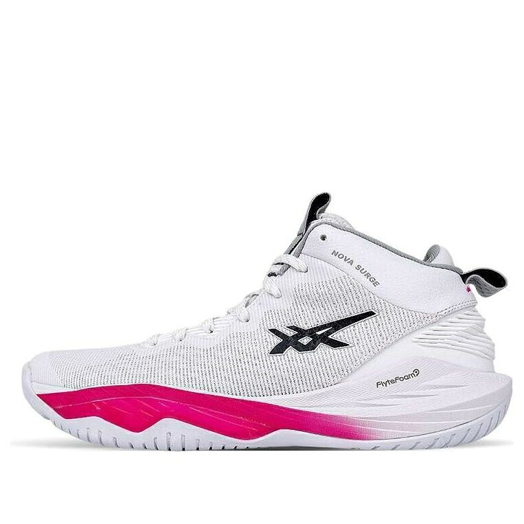 アシックス 白色 ホワイト 灰色 グレー 'WHITE PINK' スニーカー メンズ ASICS NOVA SURGE 2 1061A040-104 / WHITE CARRIER GREY｜スニケス