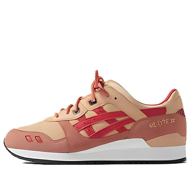 アシックス ゲルライト 茶色 ブラウン 赤 レッド 'XMEN GAMBIT' スニーカー メンズ ASICS X KITH MARVEL GEL-LYTE 3 07 REMASTERED 'X-MEN 60TH ANNIVERSARY - 1201A962-200 / TAN BROWN RED