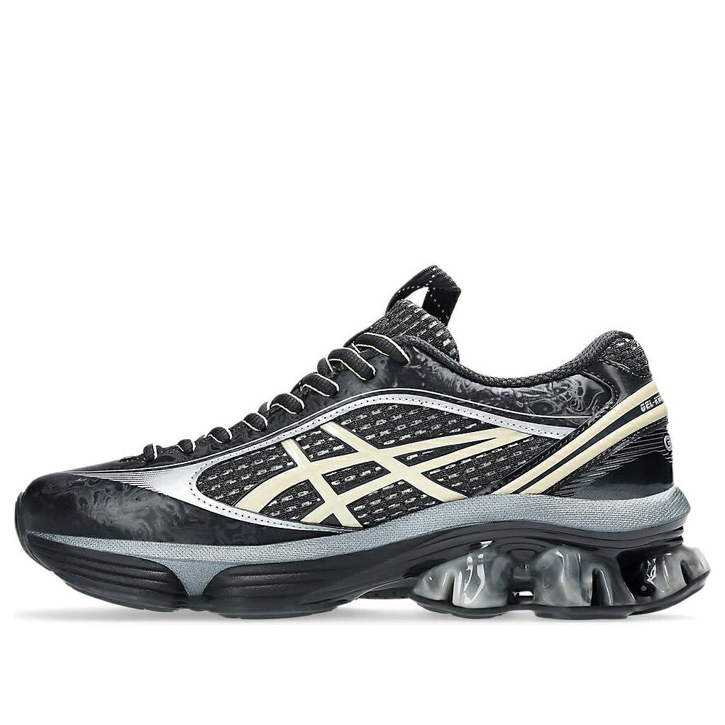 アシックス 黒いこと 黒いこと しろがね色 しろがね色 \u0027BLACK VANILLA\u0027 スニーカー メンズ ASICS GEL-KINETIC FLUENT US6-S 1203A748-001 / BLACK VANILLA SILVER