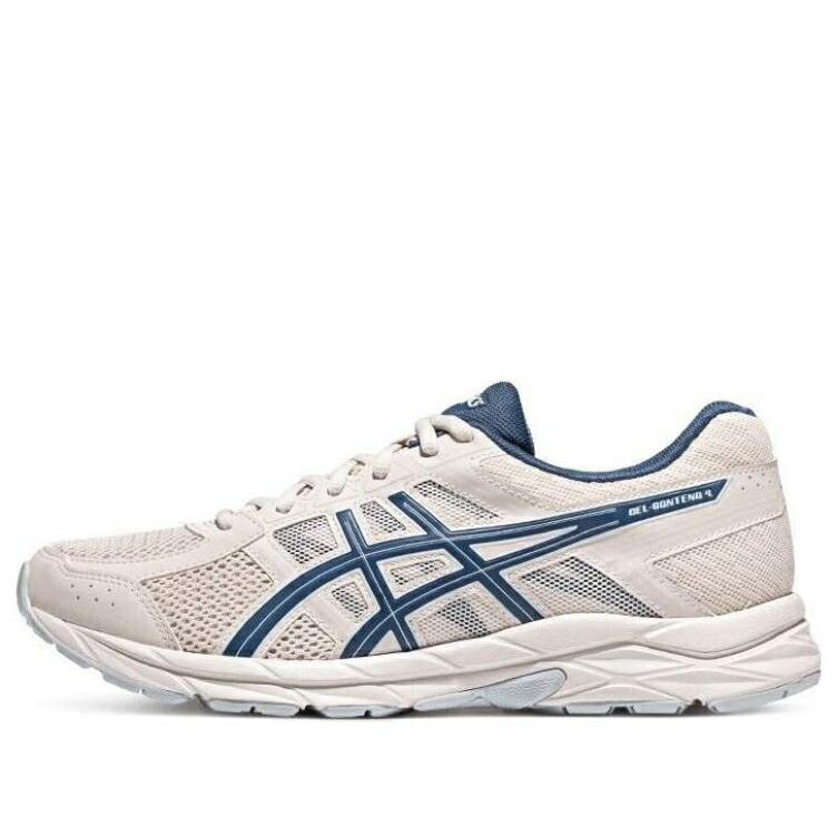 アシックス ベージュ 紺色 ネイビー 青色 ブルー 'BEIGE NAVY' スニーカー メンズ ASICS GEL-CONTEND 4 T8D4Q-250 / BEIGE NAVY BLUE