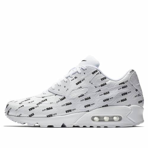 ナイキ 大気 マックス 報奨金 ロゴ 純白 白み 墨染め 涅色 エアマックス スニーカー メンズ Air Premium Nike 90 Marathon Running Shoes Sneakers Logo Pack White Black Fanorte Edu Br