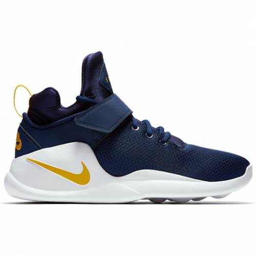 navy and yellow basketball shoes