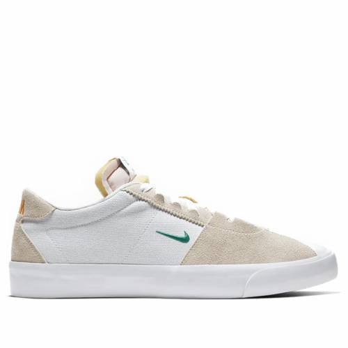 ナイキ ズーム ブルーイン エスビー 白色 ホワイト ベージュ 緑 グリーン 橙 オレンジ スニーカー メンズ Green Orange Nike Zoom Bruin Edge Sb White Beige Sneakers Shoes Neptune Vivid Novix Com