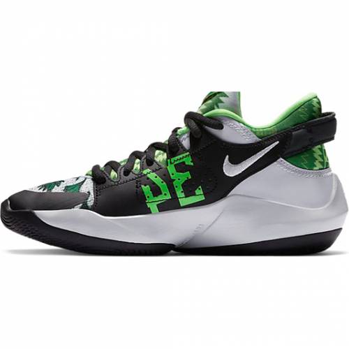 ナイキ バスケットボール ピュア プラチナム 緑 グリーン ストライク 黒色 ブラック Naija ジュニア キッズ Platinum Green Nike Freak 2 Gs Basketball Shoes Sneakers Pure Pine Strike Black Novix Com