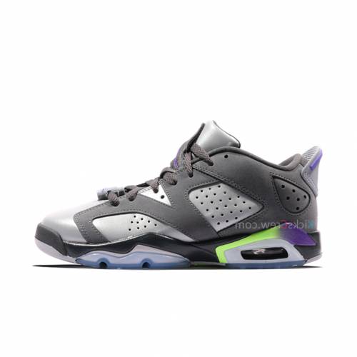 Air Jordan エア バスケットボール 灰色 グレー 紫 バイオレット エアジョーダン ジュニア キッズ Air Nike 6 Retro Low Gs Basketball Shoes Sneakers Dark Grey Hyper Violet Novix Com