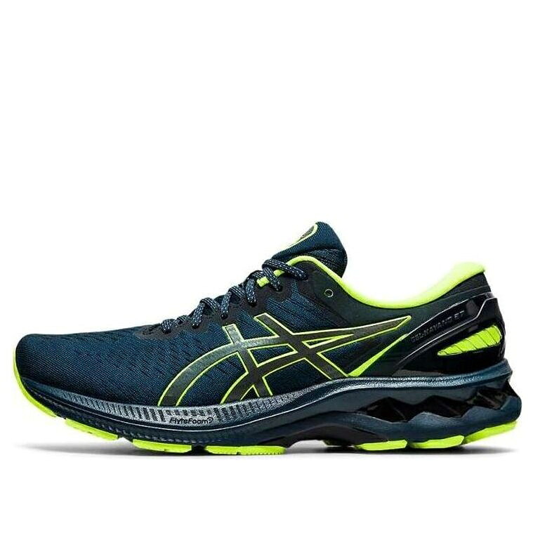 アシックス 青味 青み 黄味がかった 黄色 \u0027FRENCH BLUE\u0027 スニーカー メンズ ASICS GEL-KAYANO 27 1011B146-400 / BLUE YELLOW