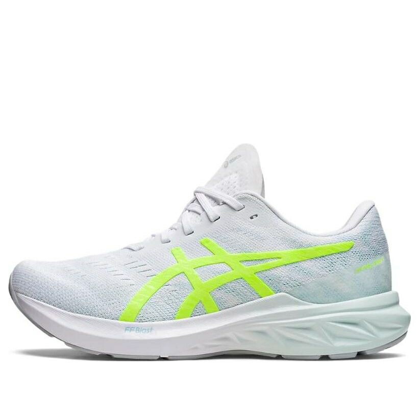 アシックス 白いこと 白いこと 黄味がかった 黄色 \u0027WHITE YELLOW\u0027 スニーカー レディース ASICS (WMNS) DYNABLAST 3 SAFETY 1012B289-100 / WHITE SAFETY YELLOW