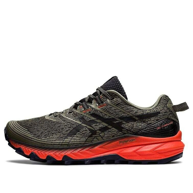 アシックス 緑 緑であること \u0027MANTLE RED\u0027 スニーカー メンズ ASICS GEL-TRABUCO 10 GREEN 1011B329-301 /