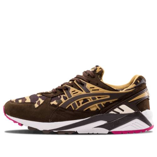 アシックス トレーナー 黒色 ブラック ピンク 'BROWN CAMO' スニーカー メンズ ASICS X A BATHING APE GEL-KAYANO TRAINER HQ50U-8861 / BLACK PINK