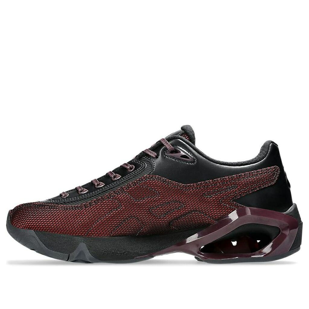 アシックス ぶどう酒色 バーガンディー 黒いこと 黒いこと \u0027BLACK DAHLIA\u0027 スニーカー メンズ ASICS X KIKO KOSTADINOV GEL-NOVALIS 1203A501-001 / BURGUNDY BLACK