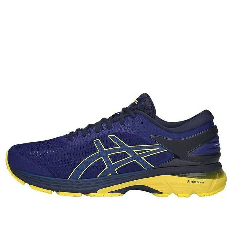 アシックス 青色 ブルー LEMON SPARK スニーカー メンズ ASICS GEL-KAYANO 25 1011A019-401 / ASICS BLUE LEMON SPARK