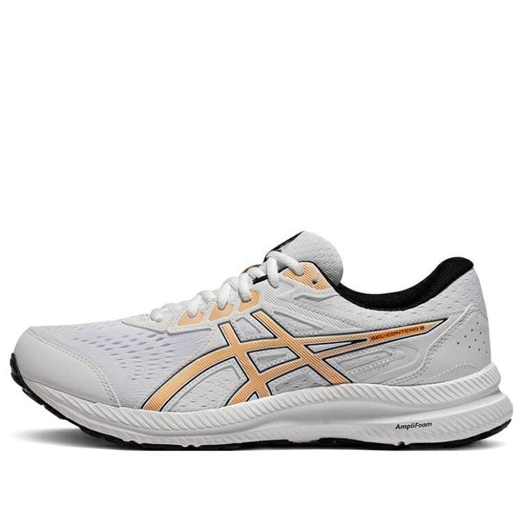 アシックス 白いこと 白いこと 赤銅色 赤銅色 \u0027WHITE BROWN\u0027 スニーカー レディース ASICS (WMNS) GEL-CONTEND 8 1011B492-102 / WHITE BROWN