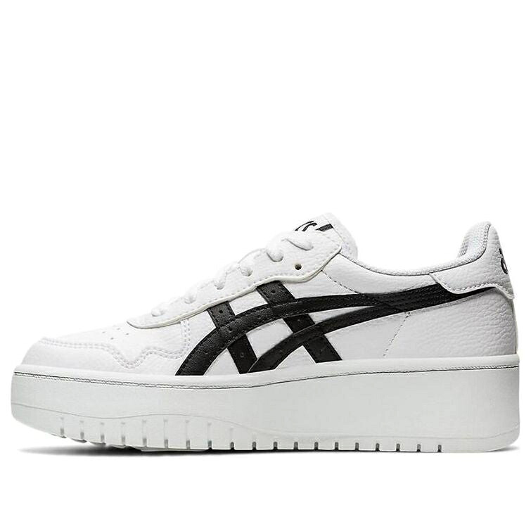 アシックス 白色 ホワイト 黒色 ブラック 'WHITE BLACK' スニーカー レディース ASICS (WMNS) JAPAN S PLATFORM 1202A024-100 / WHITE BLACK