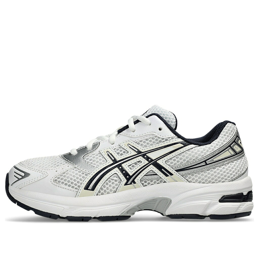 アシックス 白色 ホワイト 'WHITE MIDNIGHT' ジュニア キッズ ASICS (GS) GEL-1130 1204A163-101 / WHITE MIDNIGHT ベビー マタニティ スニーカー