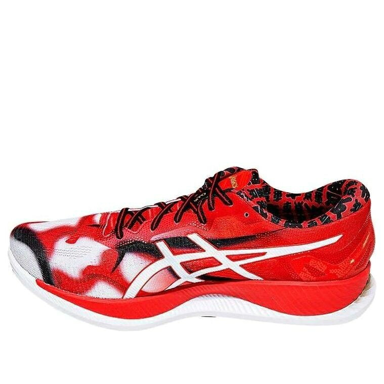 アシックス 白色 ホワイト 赤 レッド 'TOKYO' スニーカー メンズ ASICS GLIDERIDE 1011A953-100 / WHITE RED｜スニケス
