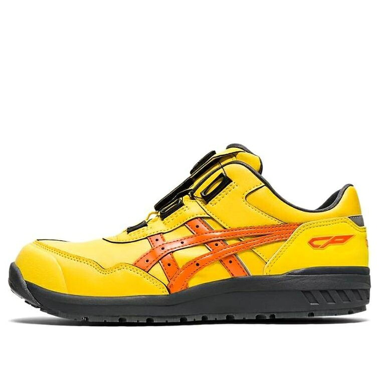 アシックス 黄色 イエロー スニーカー メンズ ASICS WINJOB CP306 BOA YELLOW/ORANGE 1273A029-750 / YELLOW|スニケス