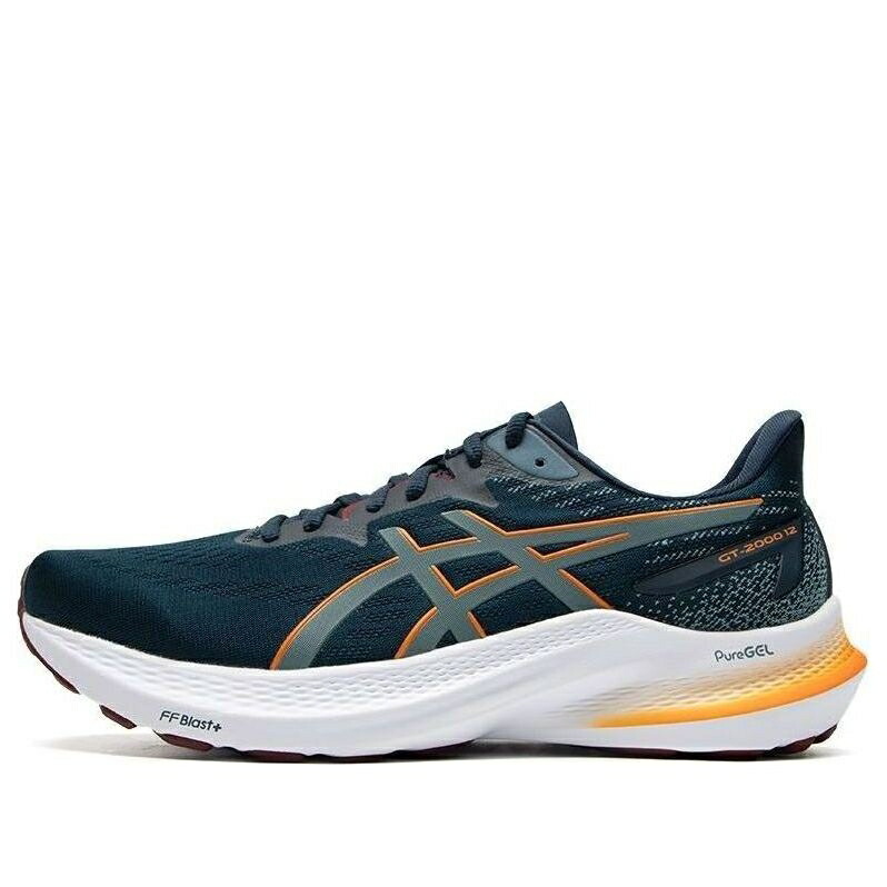 アシックス 青色 ブルー 'FRENCH TEAL' スニーカー メンズ ASICS GT-2000 12 EXTRA WIDE BLUE FOGGY 1011B686-401 / FRENCH BLUE FOGGY TEAL