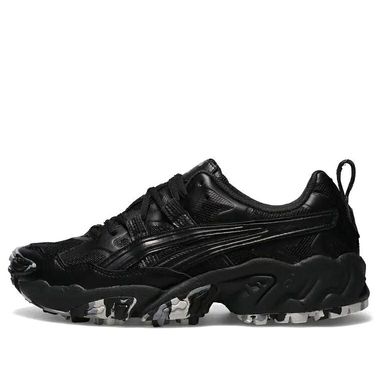 アシックス 灰色 グレー 黒色 ブラック 'BLACK CAMO' スニーカー メンズ ASICS GEL-NANDI GREY 1201A265-001 / BLACK|スニケス