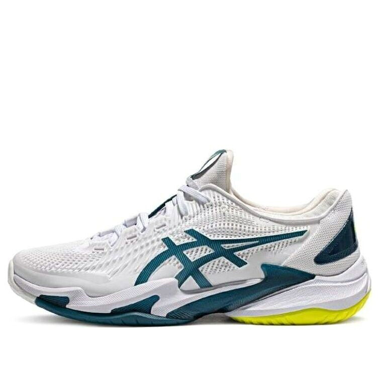 アシックス 厚地の外套 白いこと 白いこと 青味 青味 \u0027WHITE BLUE\u0027 スニーカー メンズ ASICS COURT FF 3 GRIS 1041A370-101 / WHITE GRIS BLUE
