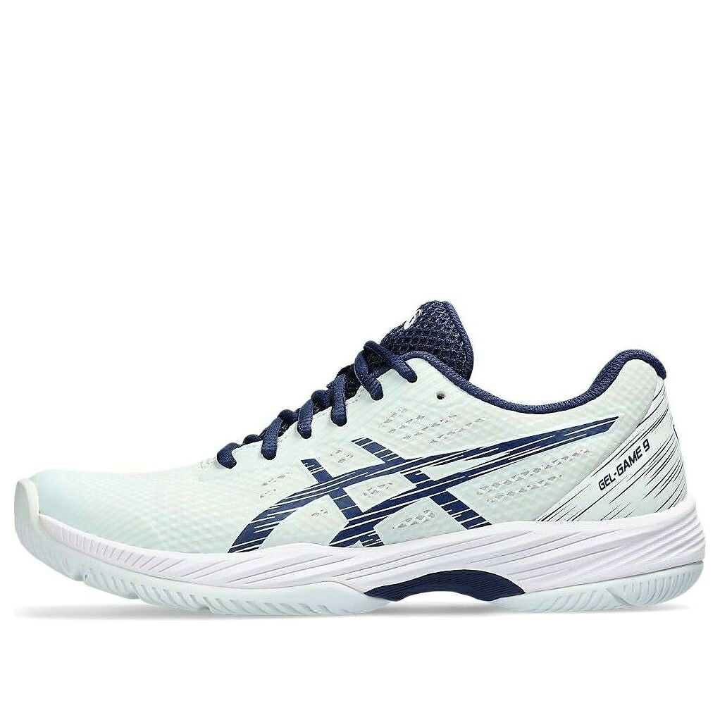 アシックス 青み 青色 \u0027PALE EXPANSE\u0027 スニーカー レディース ASICS (WMNS) GEL-GAME 9 MINT BLUE 1042A211-300 / PALE MINT BLUE EXPANSE