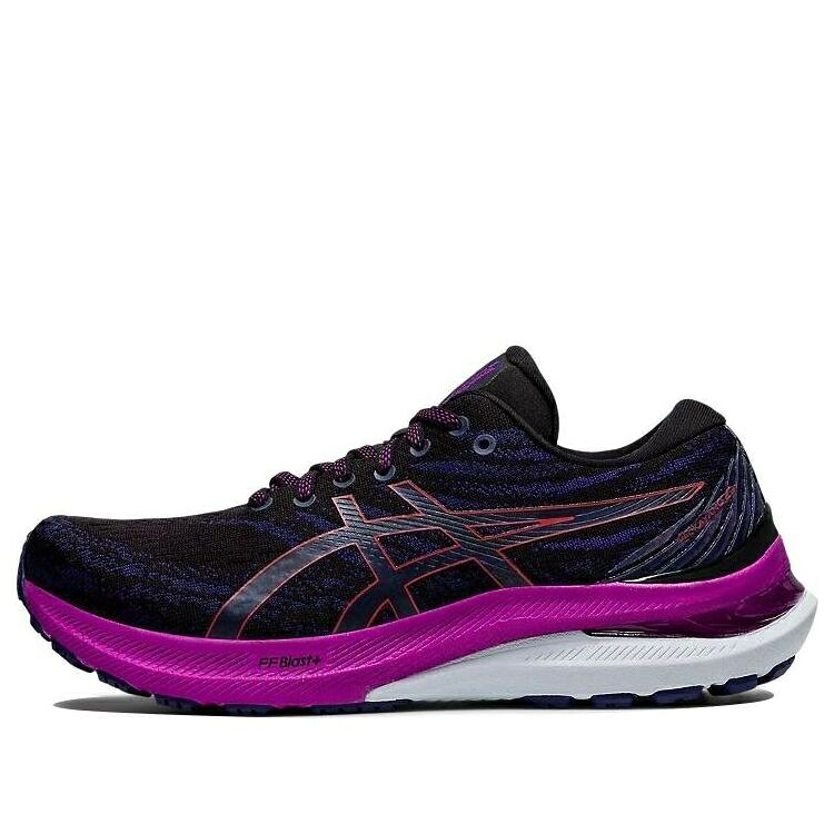 アシックス 赤 レッド 青色 ブルー 紫 パープル 'BLACK ALERT' スニーカー レディース ASICS (WMNS) GEL-KAYANO 29 D WIDE RED 1012B297-003 / DARK BLUE PURPLE