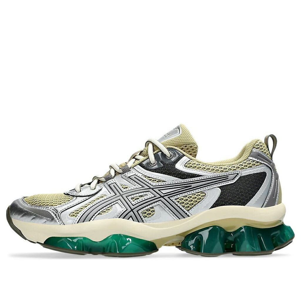 アシックス カーキ ベージュ 純然たる しろがね色 しろがね色 \u0027KHAKI BEIGE\u0027 スニーカー メンズ ASICS GEL-QUANTUM KINETIC 1203A270-252 / KHAKI BEIGE PURE SILVER