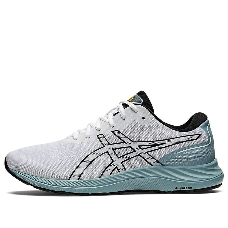 アシックス 灰色 グレー 青色 ブルー 'WHITE GREY' スニーカー メンズ ASICS GEL-EXCITE 9 TOWER 1011B338-100 / GREY BLUE