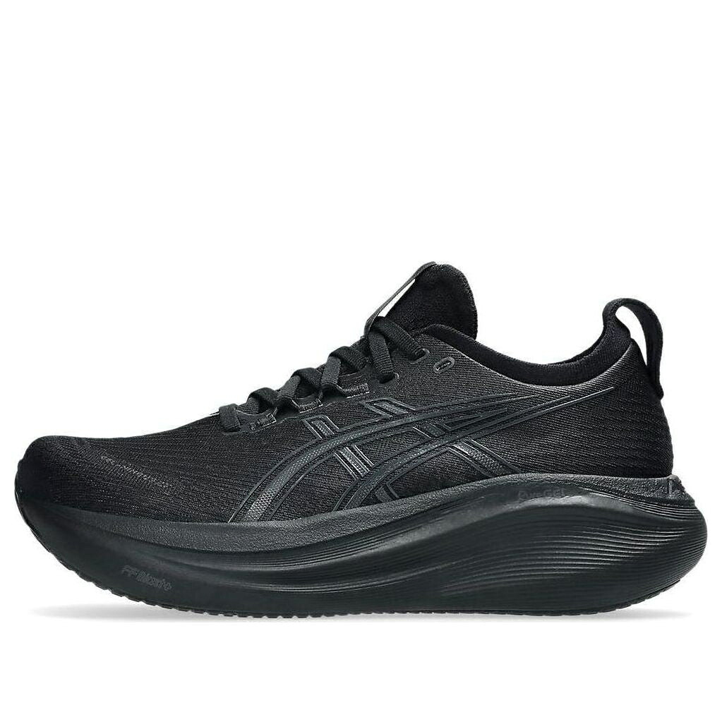 アシックス 黒いこと 黒いこと 薄墨色 薄墨色 \u0027BLACK GREY\u0027 スニーカー レディース ASICS (WMNS) GEL-NIMBUS 27 WIDE GRAPHITE 1012B752-001 / BLACK GRAPHITE GREY