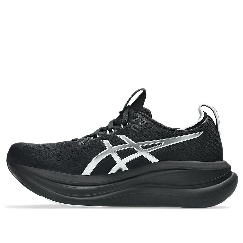 アシックス プラチナム 黒色 ブラック 'PLATINUM BLACK' スニーカー レディース ASICS (WMNS) GEL-NIMBUS 28 PLATINUM 1012B978-001 / PLATINUM BLACK
