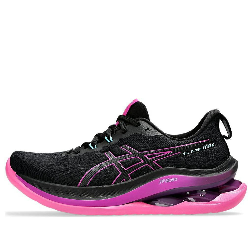 アシックス マックス 黒色 ブラック マジェンタ BLACK MAGENTA スニーカー レディース ASICS (WMNS) GEL-KINSEI MAX BOLD 1012B512-002 / BLACK BOLD MAGENTA