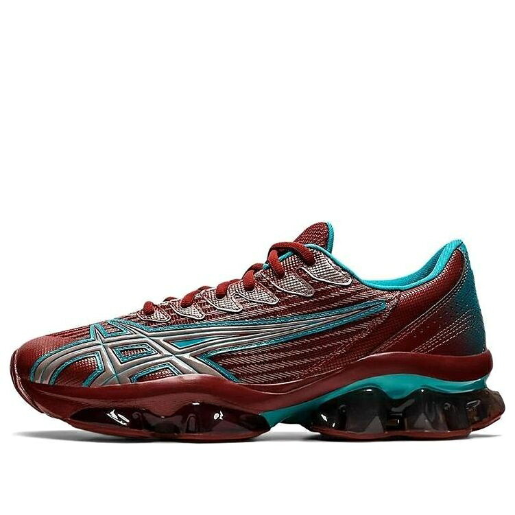 アシックス 赤 レッド 青色 ブルー 'FIRED BRICK' スニーカー メンズ ASICS X KIKO KOSTADINOV GEL-QUANTUM LEVITRACK 1201A404-200 / RED BLUE